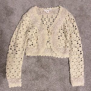 Crop cardigan